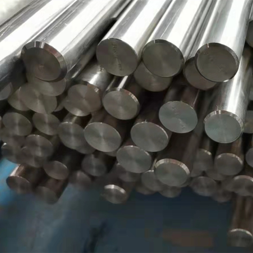 Titanium Alloy Round Rod Gr5 Solid Titanium Bar, for Heat and Corrosion Resistant Rndustrial Titanium