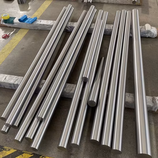 Varillas de titanio para implante quirúrgico ASTM F1713 Ti