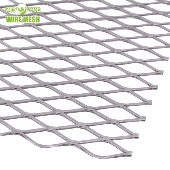 Material de construcción Hoja de malla expandida de titanio de todos los tamaños/listón de metal expandido